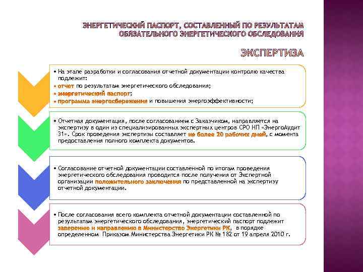  • На этапе разработки и согласования отчетной документации контролю качества подлежит: по результатам