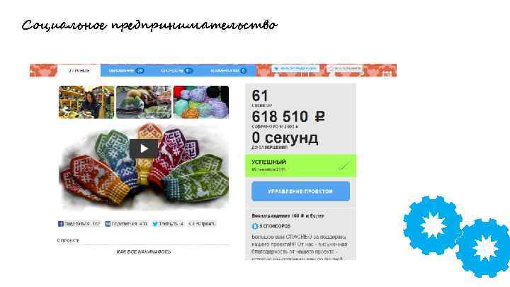 Социальное предпринимательство 