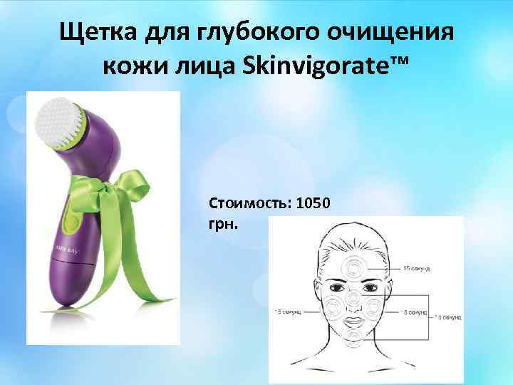 Щетка для глубокого очищения кожи лица Skinvigorate™ Стоимость: 1050 грн. 