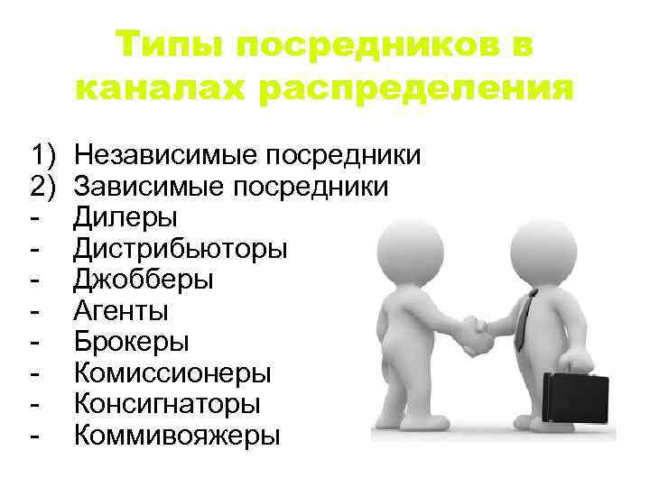 Посредники в самаре недорого. Типы посредников в каналах распределения. Независимые посредники. Посредники в каналах распределения. Зависимые и независимые посредники.