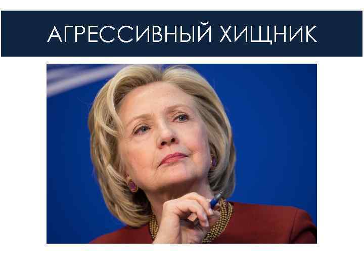 АГРЕССИВНЫЙ ХИЩНИК 