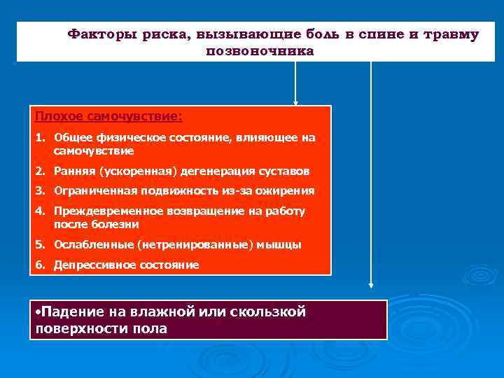 Факторы риска стрессы гиподинамия переутомление переохлаждение проект