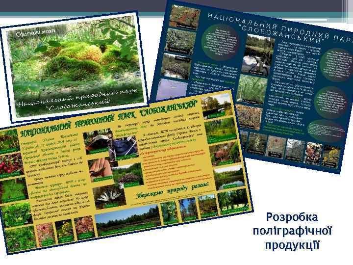 Розробка поліграфічної продукції 