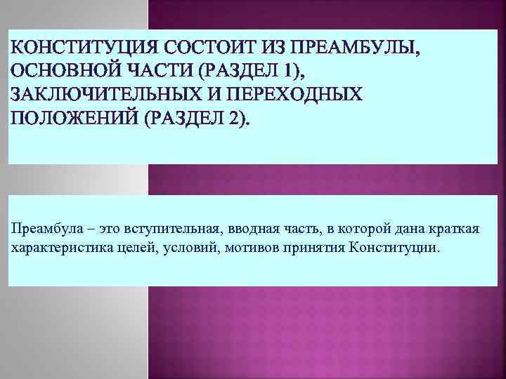 Закон есть высшее. Конституция состоит. Заключительные и переходные положения Конституции. Заключительные и переходные положения Конституции РФ кратко. Преамбула содержательная часть.