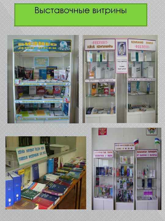Выставочные витрины 