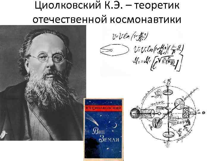 Циолковский К. Э. – теоретик отечественной космонавтики 