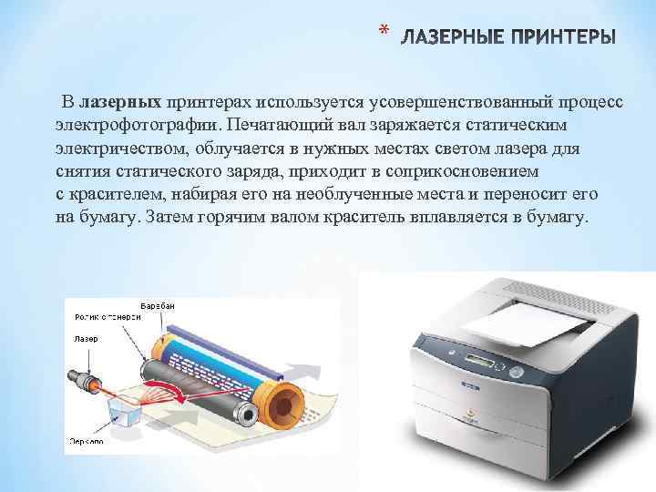 Какие принтеры создают изображение механическим давлением на бумагу через красящую ленту