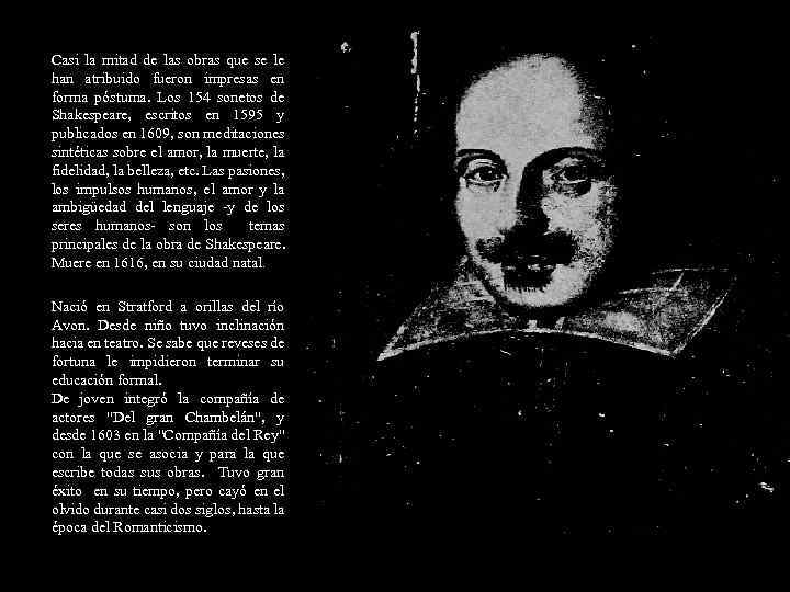 Casi la mitad de las obras que se le han atribuido fueron impresas en