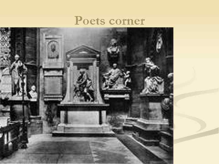 Poets corner 