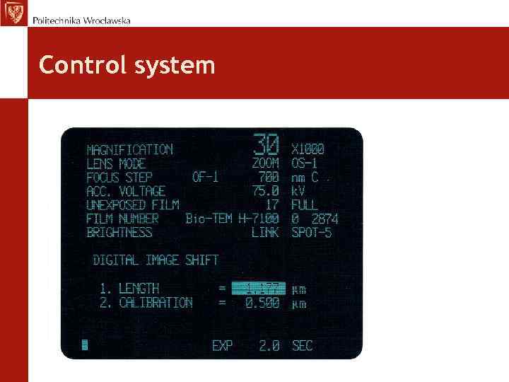 Control system 