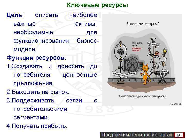 Цели и ресурсы организации