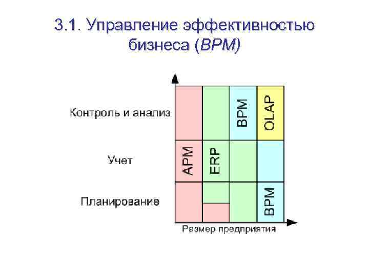 3. 1. Управление эффективностью бизнеса (BPM) 