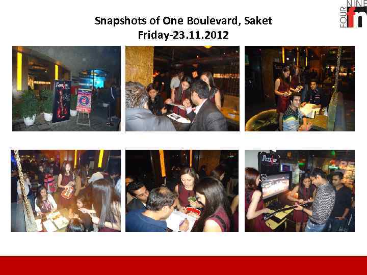 Snapshots of One Boulevard, Saket Friday-23. 11. 2012 