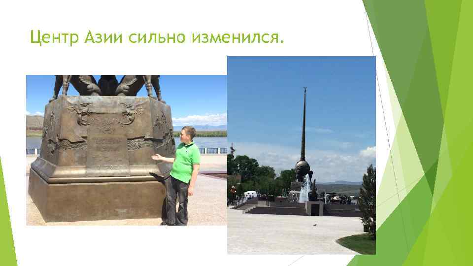 Центр Азии сильно изменился. 