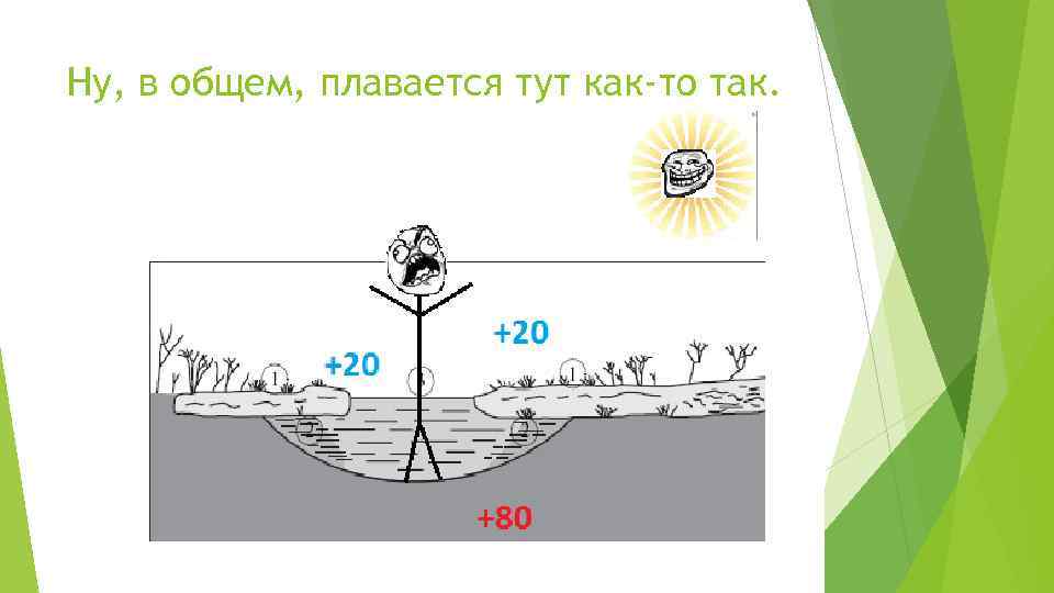 Ну, в общем, плавается тут как-то так. 