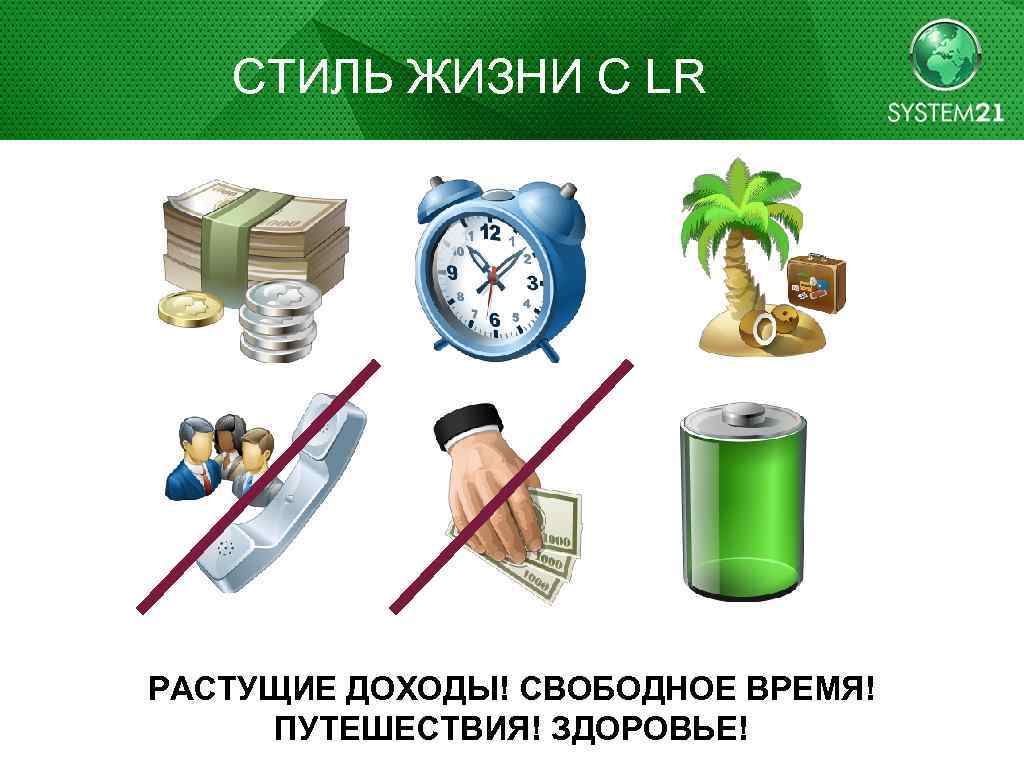 СТИЛЬ ЖИЗНИ С LR РАСТУЩИЕ ДОХОДЫ! СВОБОДНОЕ ВРЕМЯ! ПУТЕШЕСТВИЯ! ЗДОРОВЬЕ! 