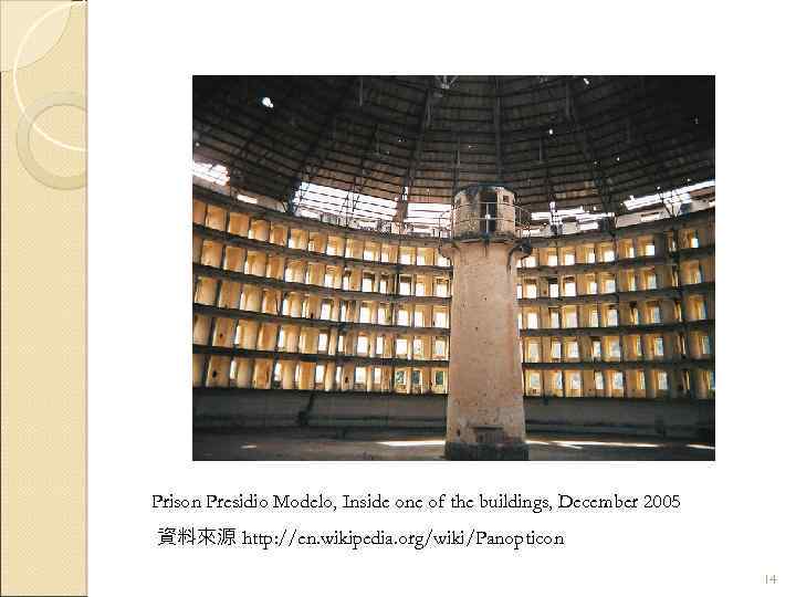 Prison Presidio Modelo, Inside one of the buildings, December 2005 資料來源 http: //en. wikipedia.