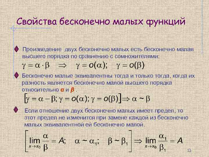 Функции предел функции презентация