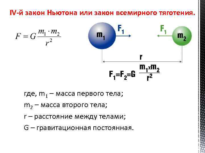 Масса второго тела