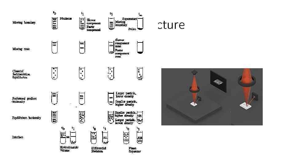 Stages to isolate cell structure 