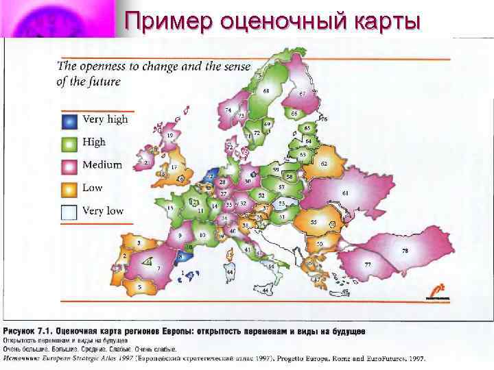 Пример оценочный карты 