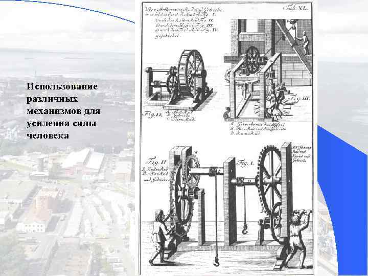 Использование различных механизмов для усиления силы человека 13 