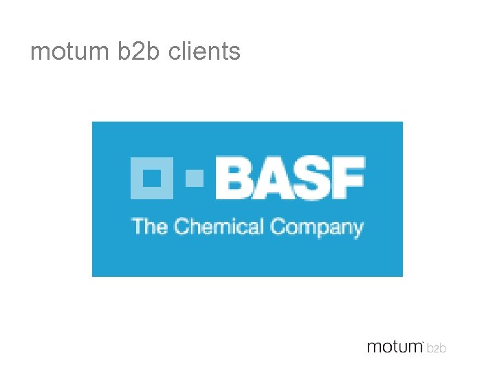 motum b 2 b clients 