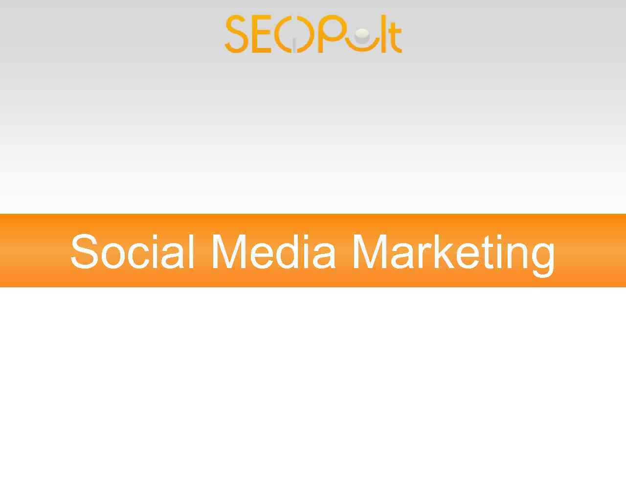 Social Media Marketing 