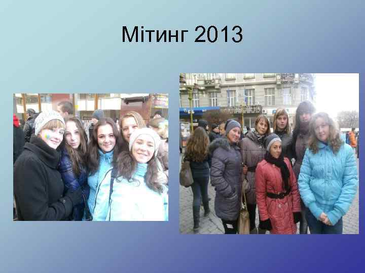 Мітинг 2013 