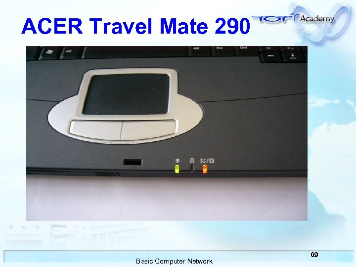 ACER Travel Mate 290 Basic Computer Network 69 