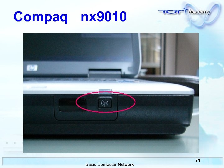 Compaq nx 9010 Basic Computer Network 71 