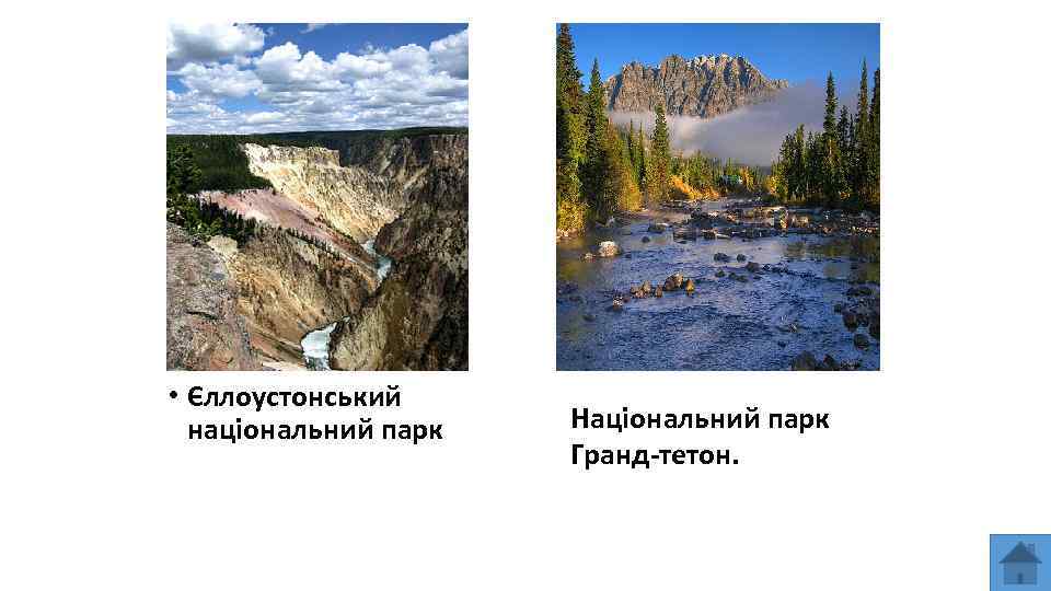  • Єллоустонський національний парк Національний парк Гранд-тетон. 