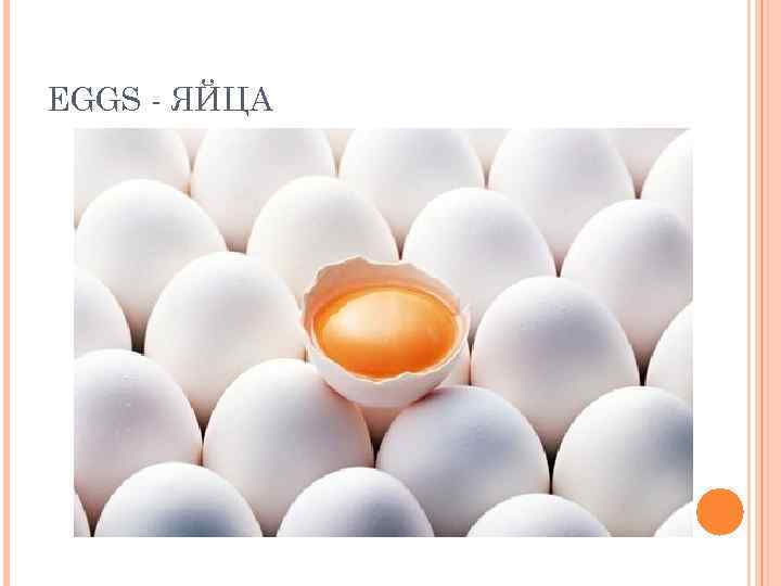 EGGS - ЯЙЦА 