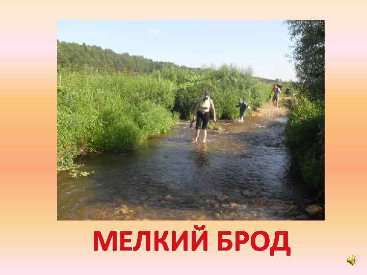 МЕЛКИЙ БРОД 