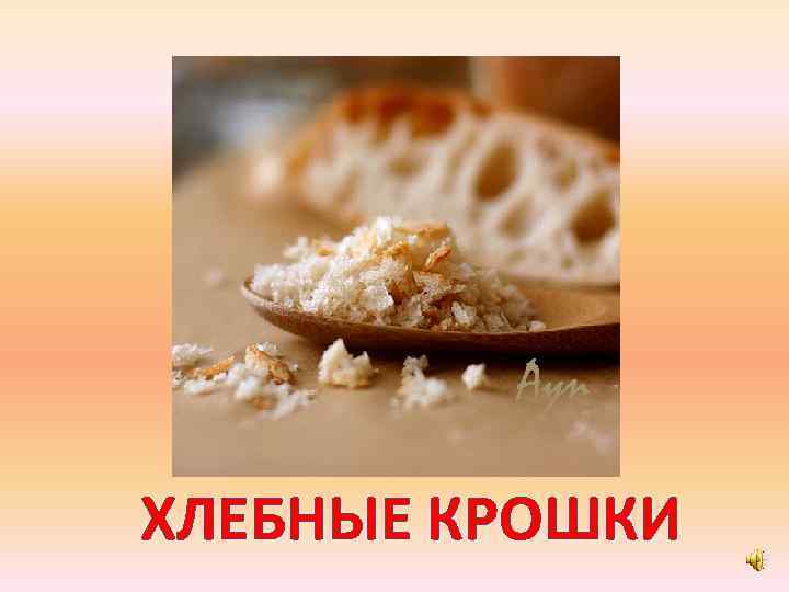 ХЛЕБНЫЕ КРОШКИ 