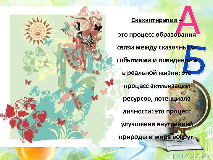 Сказкотерапия – это процесс образования связи между сказочными событиями и поведением в реальной жизни;