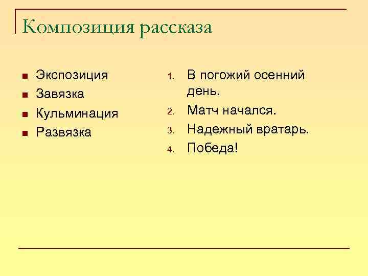 Особенности композиции картины вратарь