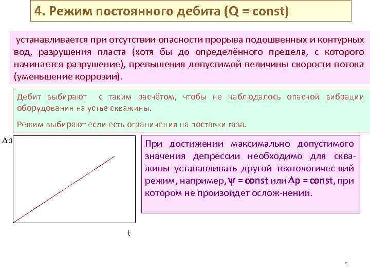 Постоянная режим