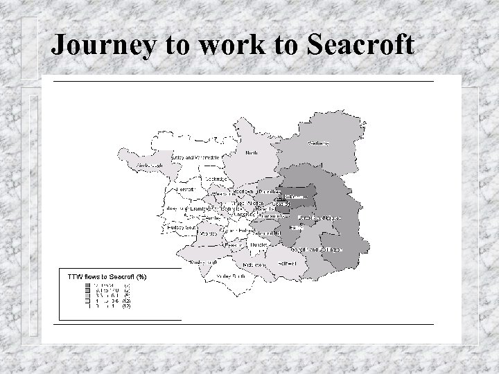 Journey to work to Seacroft 