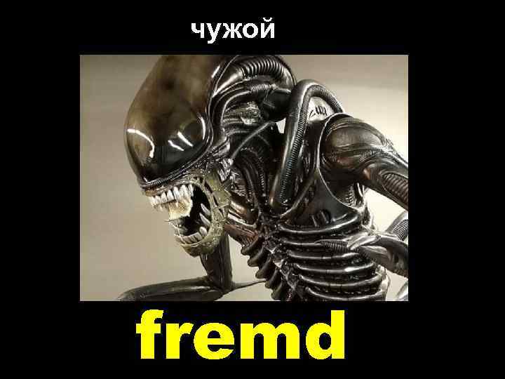чужой fremd 
