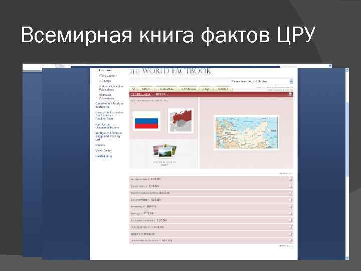 Всемирная книга фактов ЦРУ 