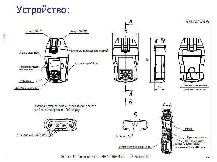 Устройство: 