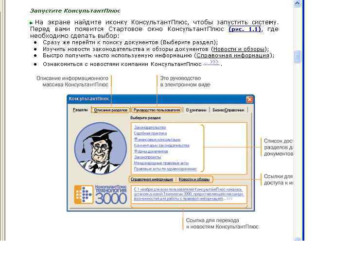 Обзор компьютерных спс справочная правовая система консультант плюс