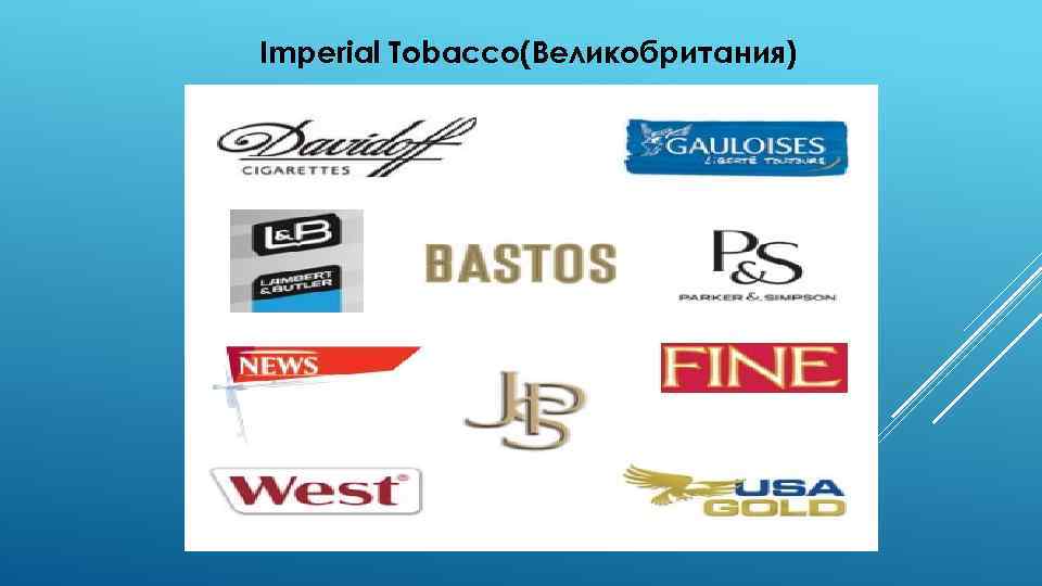 Imperial Tobacco(Великобритания) 