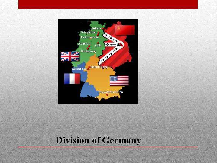 Division of Germany 