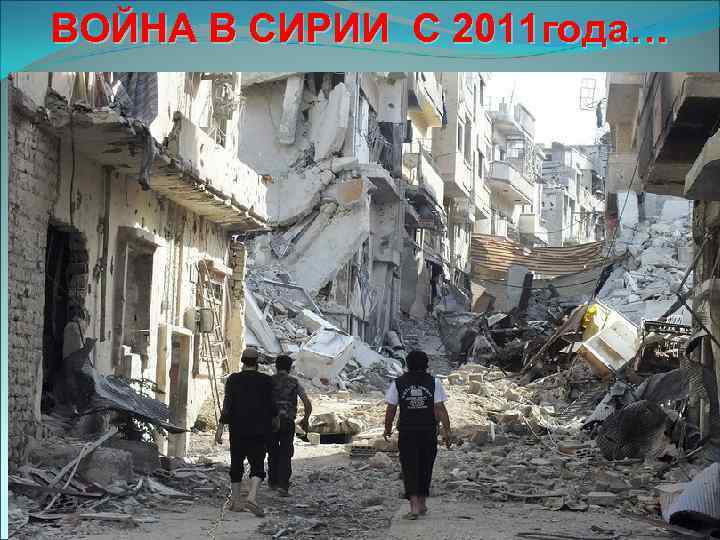 ВОЙНА В СИРИИ С 2011 года… 
