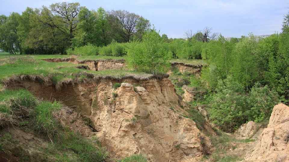 Как выглядит овраг фото