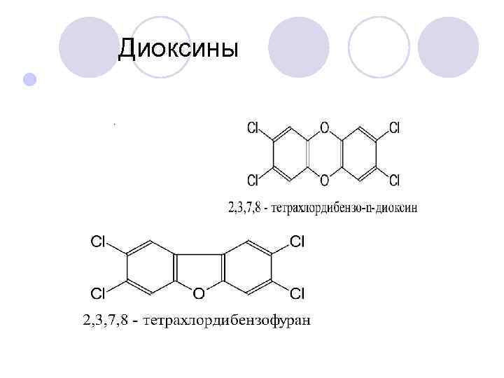  Диоксины l 