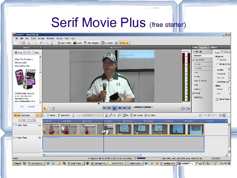 Serif Movie Plus (free starter) 