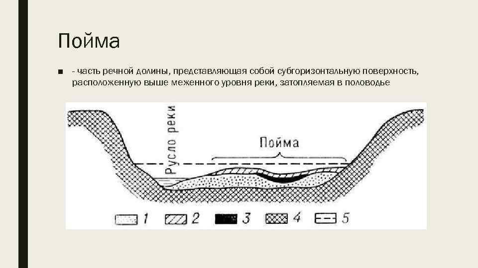 Особенности строения речной долины волги